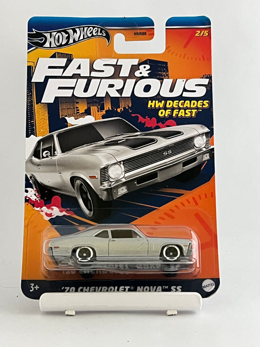 FAST AND FURIOUS - DECADES OF FAST - 70 CHEVROLET NOVA SS -5C