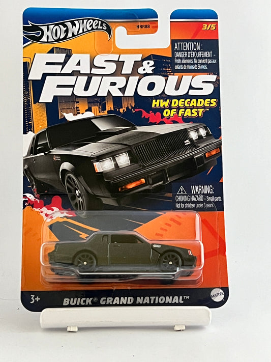 FAST AND FURIOUS - DECADES OF FAST - BUICK GRAND NATIONAL -5C