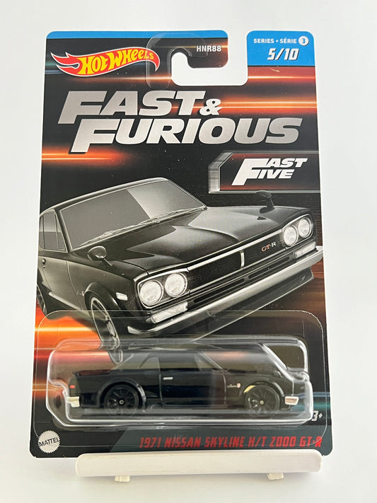 FAST AND FURIOUS - 1971 NISSAN SKYLINE H/T 2000 GT-R - 4G