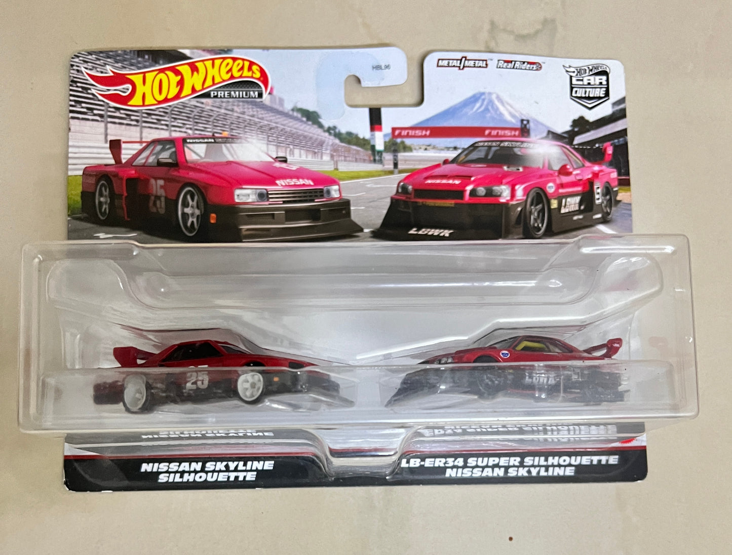 DUAL PACK - NISSAN SKYLINE SILHOUETTE / LB ER34 SUPER SILHOUETTE NISSAN SKYLINE