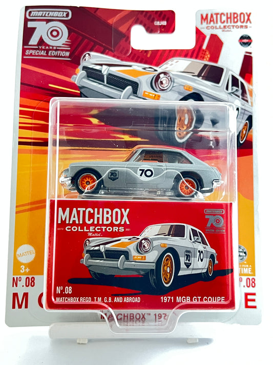 MATCHBOX - 1971 MGB GT COUPE - COLLECTORS EDITION