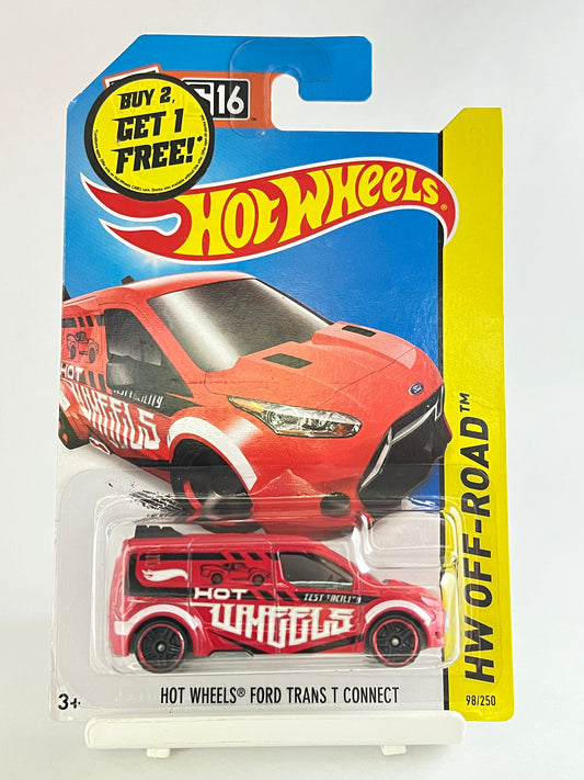 HOT WHEELS FORD TRANSIT CONNECT - 3A