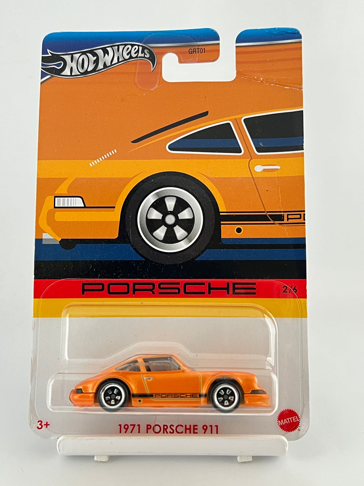 1971 PORSCHE 911 - IMPORTED - BENT AND CREASED CARD - 5D