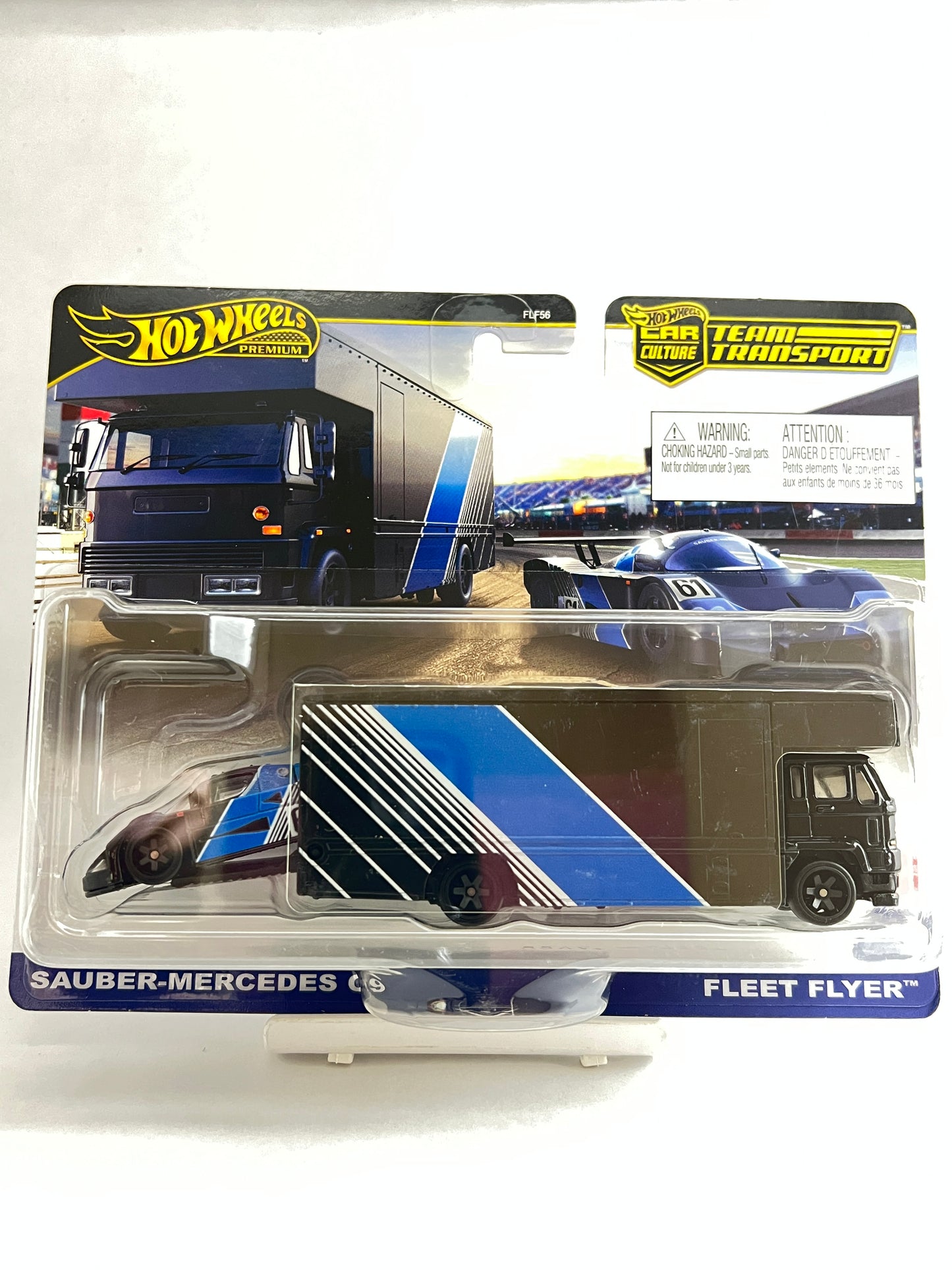 BLISTER CRACK - TEAM TRANSPORT - SAUBER MERCEDES C9 / FLEET FLYER