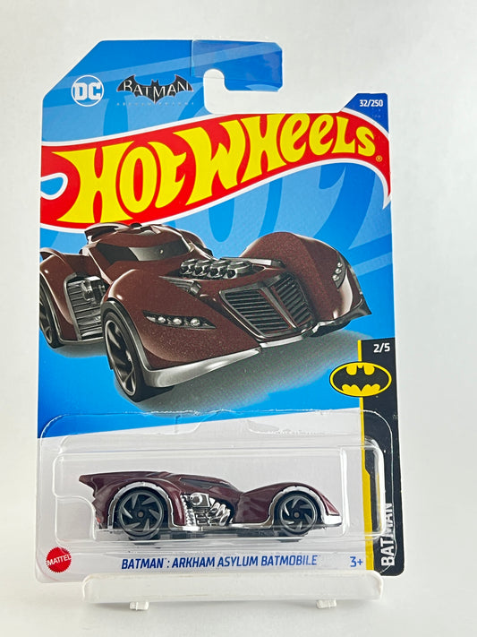 BATMAN ARKHAM ASYLUM BATMOBILE - MAROON - 3C