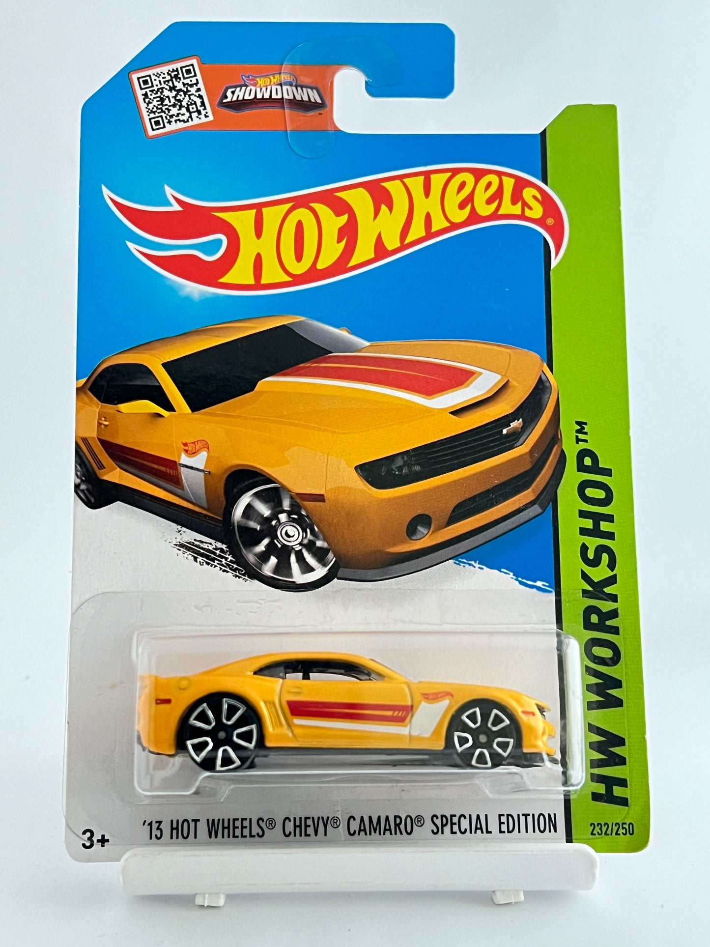 13 HOT WHEELS CHEVY CAMARO SPECIAL EDITION - YELLOW - 3C