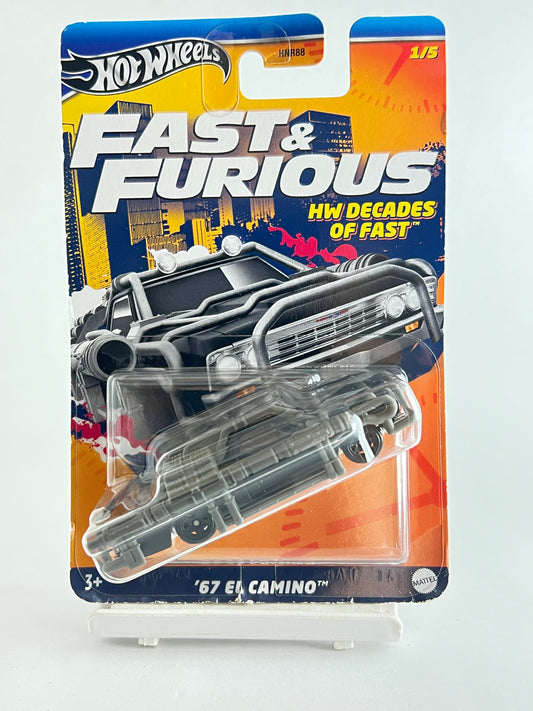 SOFT EDGES - FAST AND FURIOUS - 67 EL CAMINO - 1B