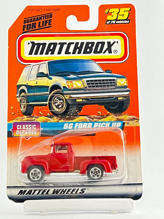 MATCHBOX - 56 FORD PICKUP - IMPORTED