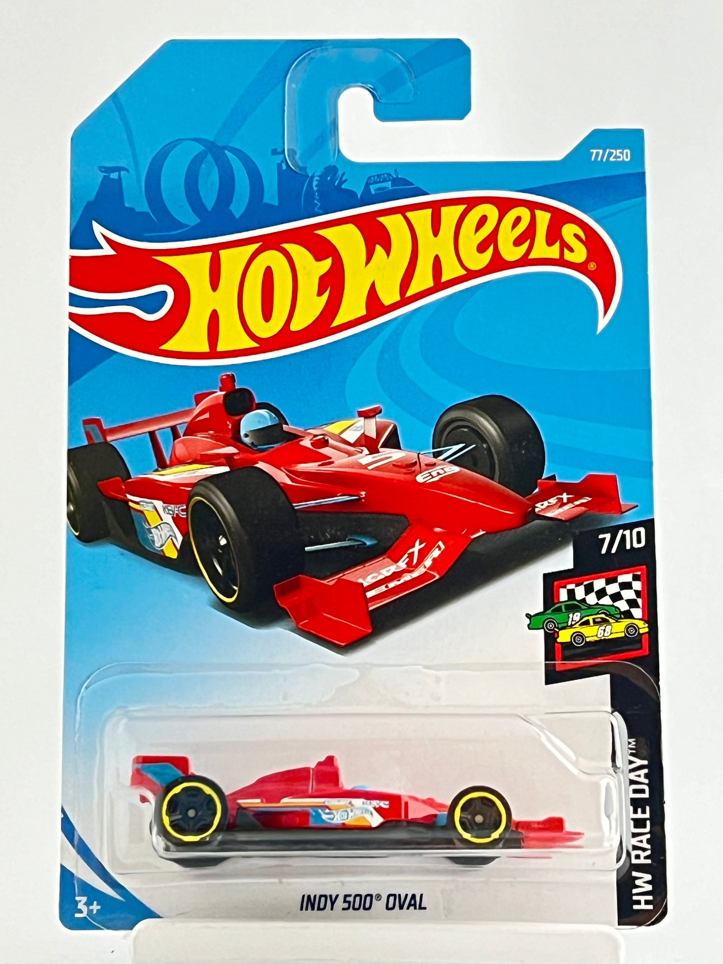 INDY 500 OVAL - RED