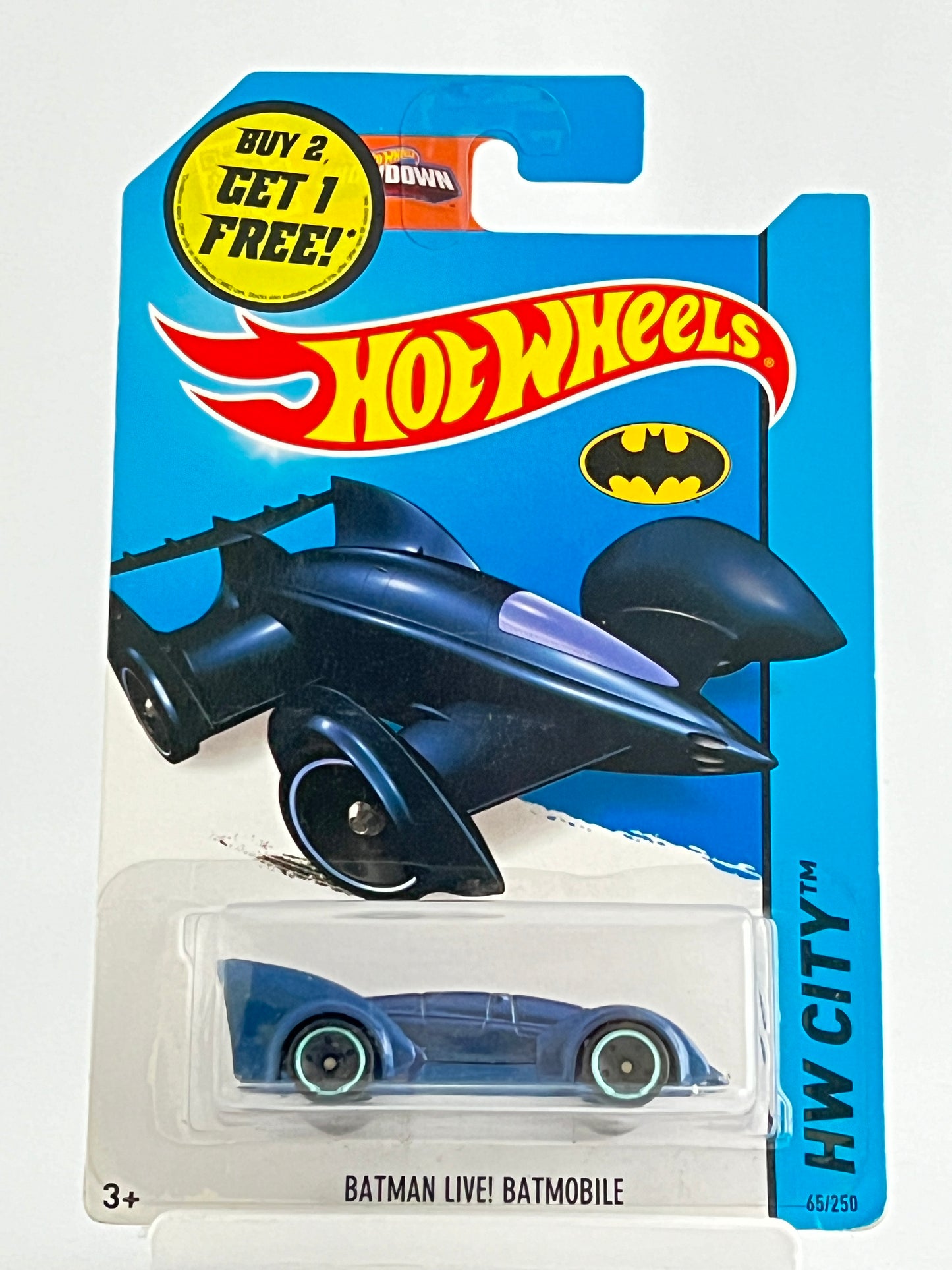 BATMAN LIVE BATMOBILE - BLUE