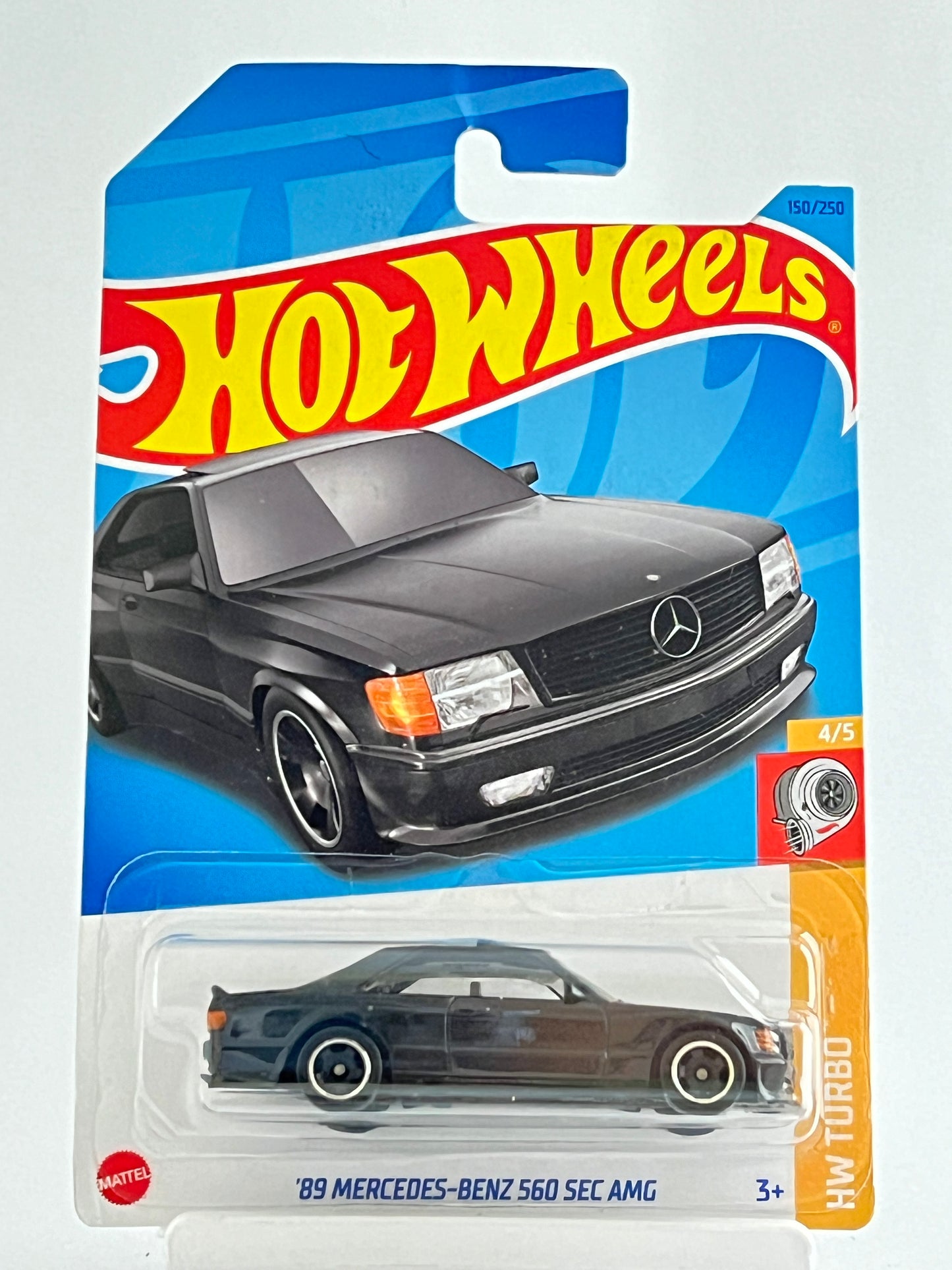 89 MERCEDES-BENZ 560 SEC AMG - BLACK - IMPORTED