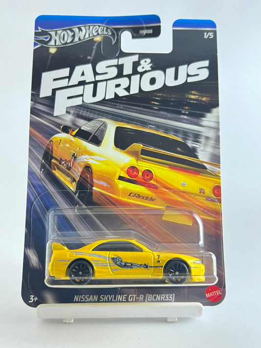 FAST AND FURIOUS - NISSAN SKYLINE GT-R (BCNR33) - FULL METAL - 2A